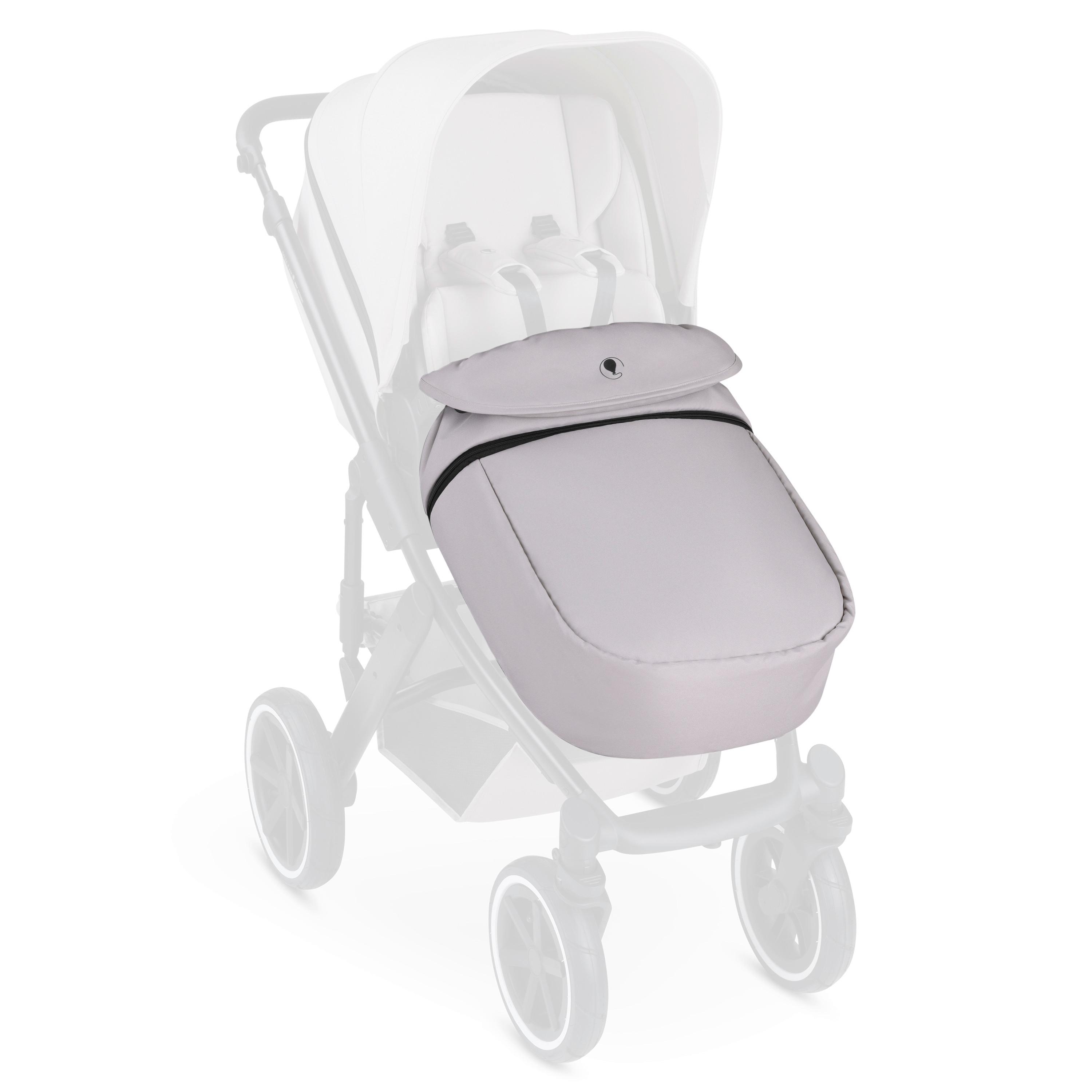 OSŁONA NA NÓŻKI BEINDECKE - beżowy, Basics, tkanina (50/38/15cm) - ABC Design