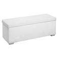 Klop S Skrinjo Universal Ii - bela/srebrna, umetna masa/leseni material (112/40/39cm) - Mömax modern living Klop S Skrinjo Universal Ii - bela/srebrna, umetna masa/leseni material (112/40/39cm) - Mömax modern living