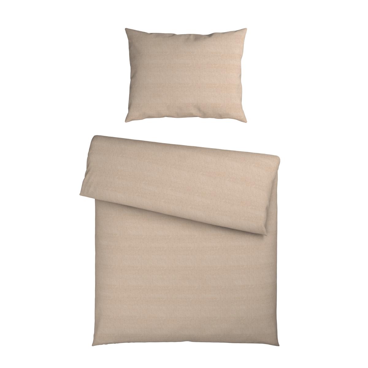 BETTWÄSCHESET TY - Beige, Textil (210cm) - Mömax
