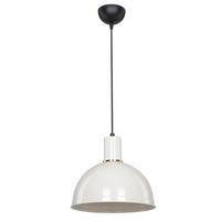 Hängeleuchte Natan Weiß/Goldfarben max. 22 Watt - Goldfarben/Weiß, Basics, Metall (27/90cm)