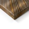 CANVASTAVLA SILVER - guldfärgad, trämaterial/textil (120/80cm) - Mömax
