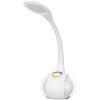 SKRIVBORDSLAMPA NIHAT - vit, Modern, plast (12,5/12,5/34cm) - Mömax