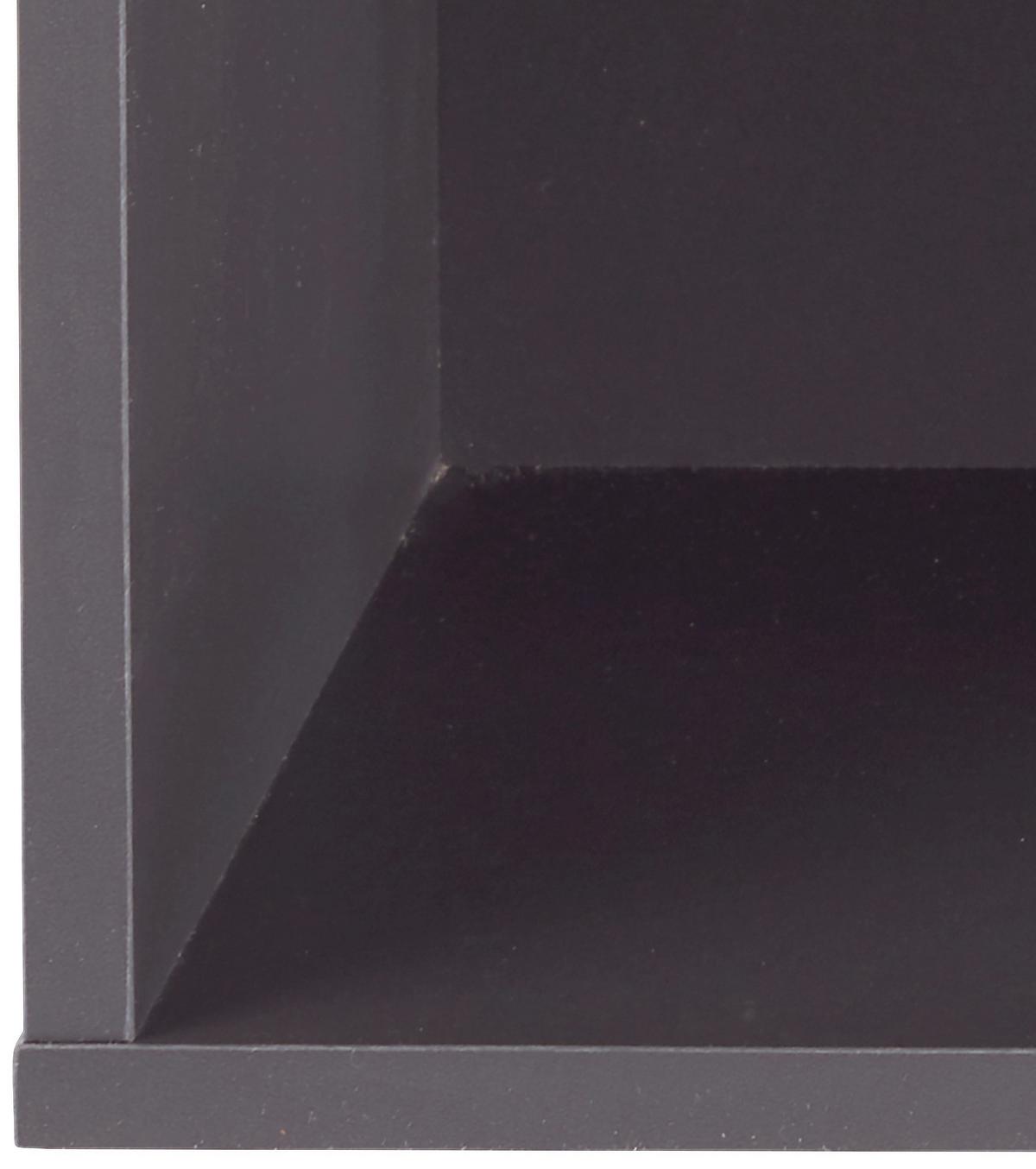 Regal Box - boje grafita, Moderno, drvni materijal (46/46/25cm) - Modern Living