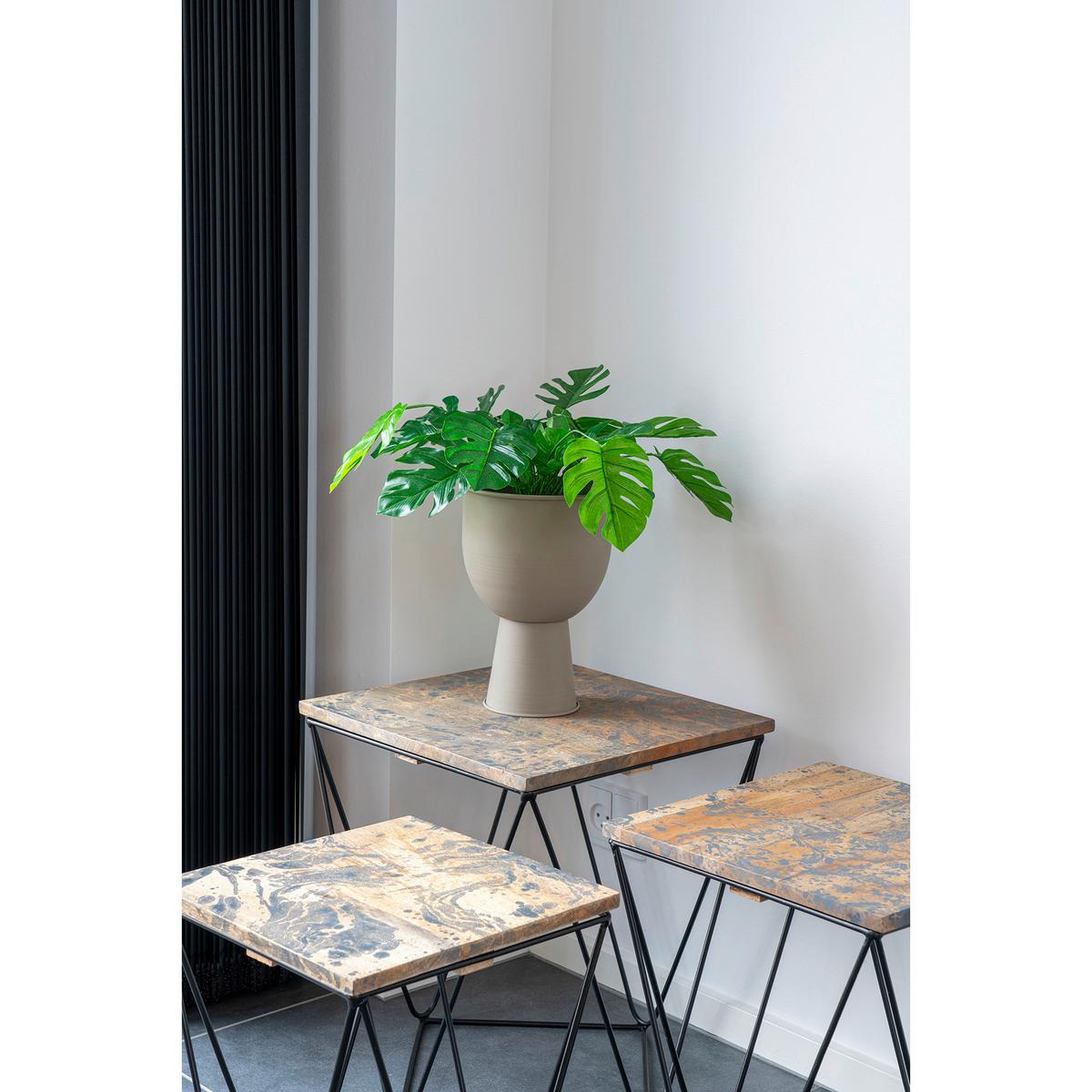 Kunstpflanze Monstera Grün - Grün, Design (40/45/40cm)