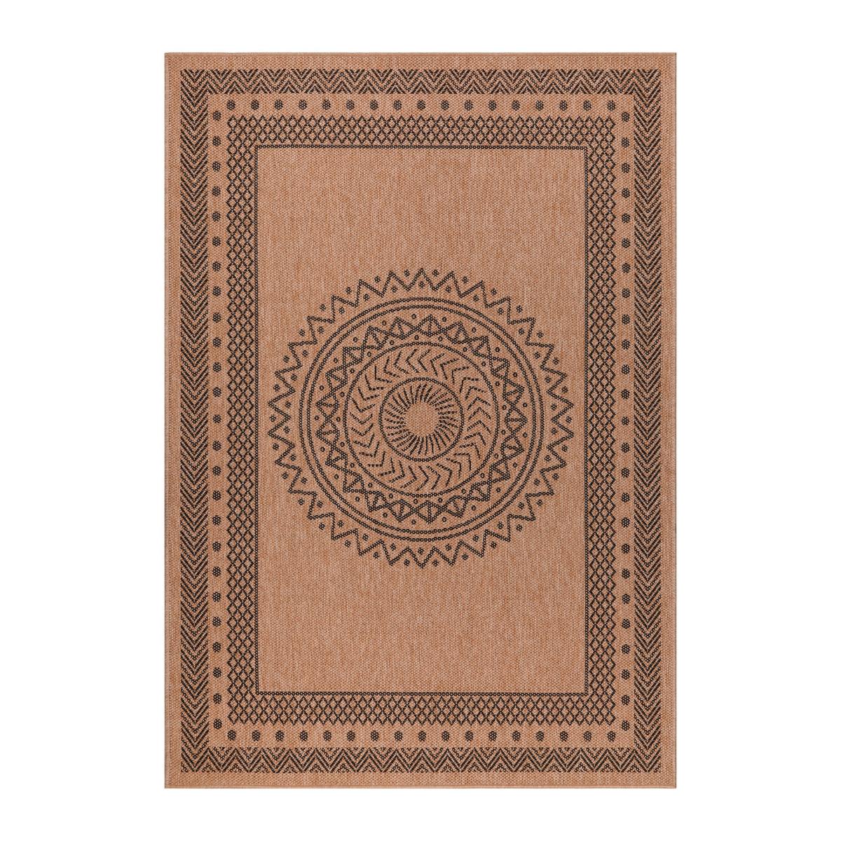 Outdoorteppich Dhaka Beige ca. 80x250cm - Beige, Basics, Textil (80/250cm) - Novel
