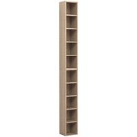 Regal Megosa S, Barva Hrasta - hrast sonoma, Design, leseni material (40/94/17cm) - MID.YOU