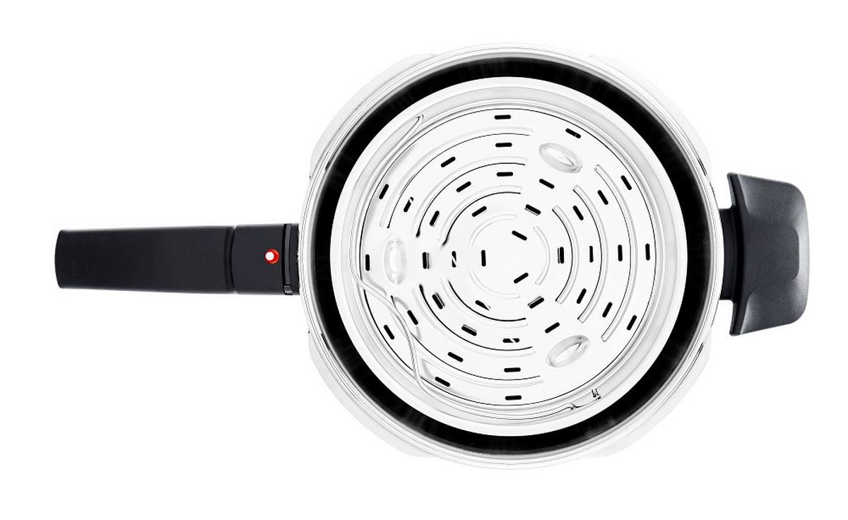 SZYBKOWAR 622-412-04-070/0 FISSLER - kolor srebrny, Basics, metal (22cm) - Fissler