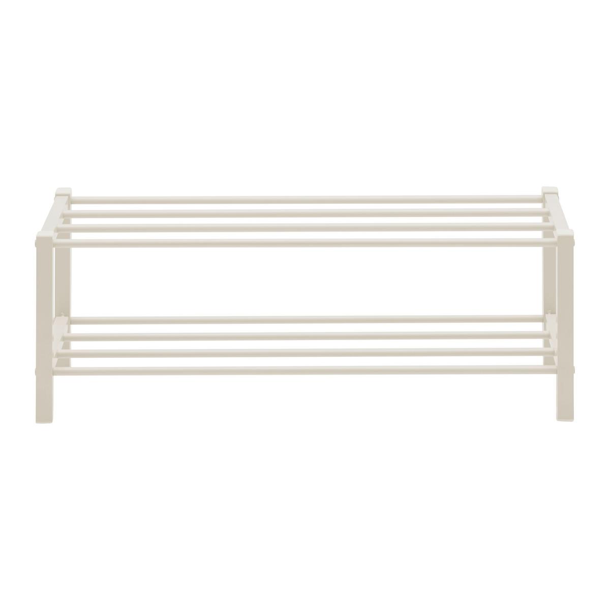 Schuhregal Benny Kaschmirfarben - Kaschmir, Modern, Metall (80/27/28,5cm) - Based