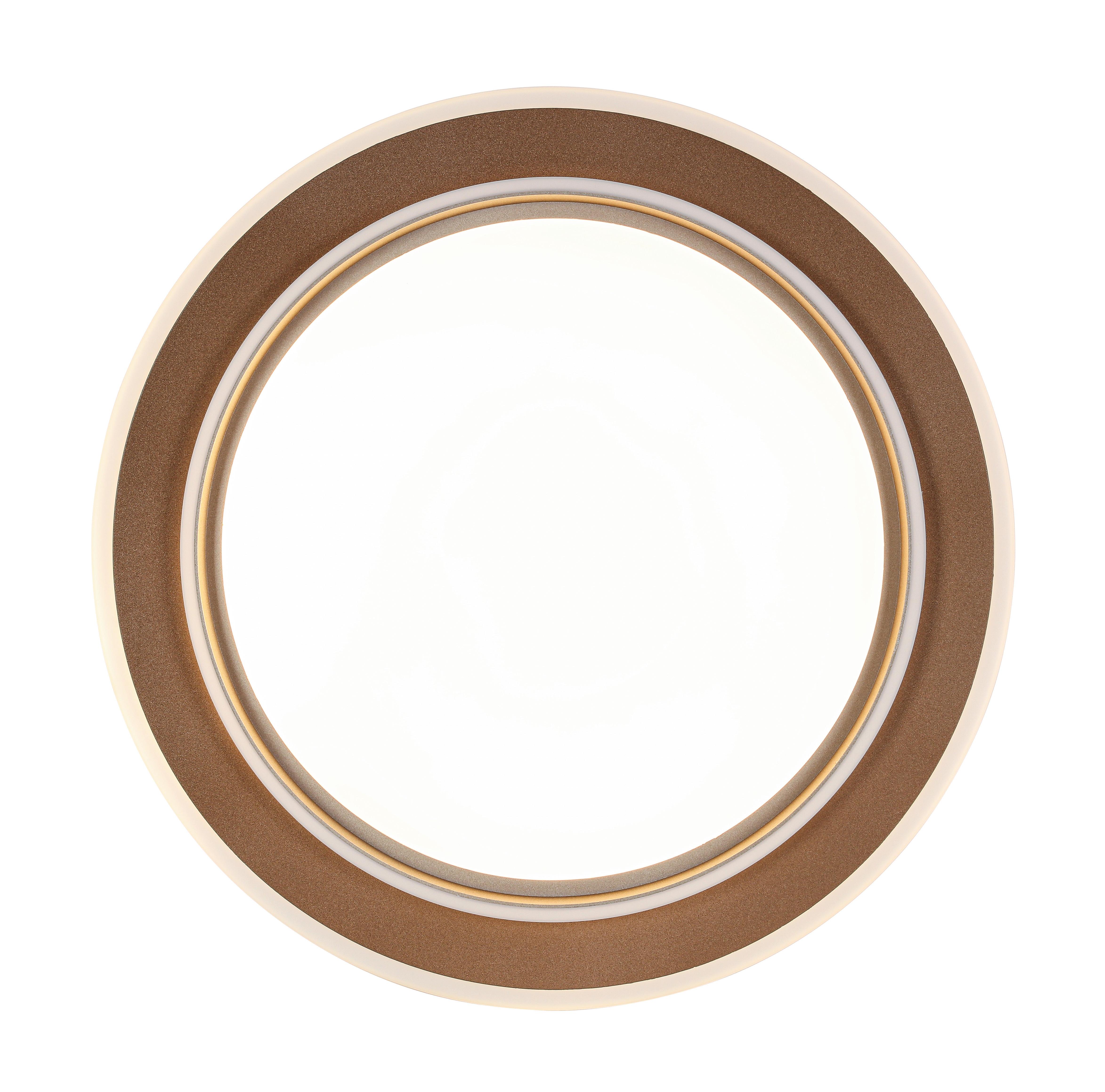 LED-TAKLAMPA PROL - vit/cappuccino, Modern, metall/plast (46/46/5cm) - Mömax