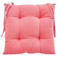 Sitzkissen Steven 40x40 cm - Pink, Textil (40/40cm) - Mömax modern living Sitzkissen Steven 40x40 cm - Pink, Textil (40/40cm) - Mömax modern living
