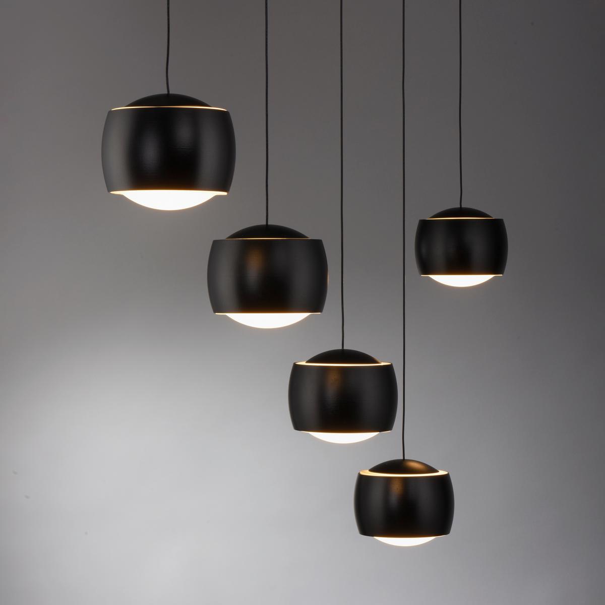 LAMPA WISZĄCA LED 15262-18 BALLINI - czarny, Design, tworzywo sztuczne/metal (110/10/220cm) - Just Light