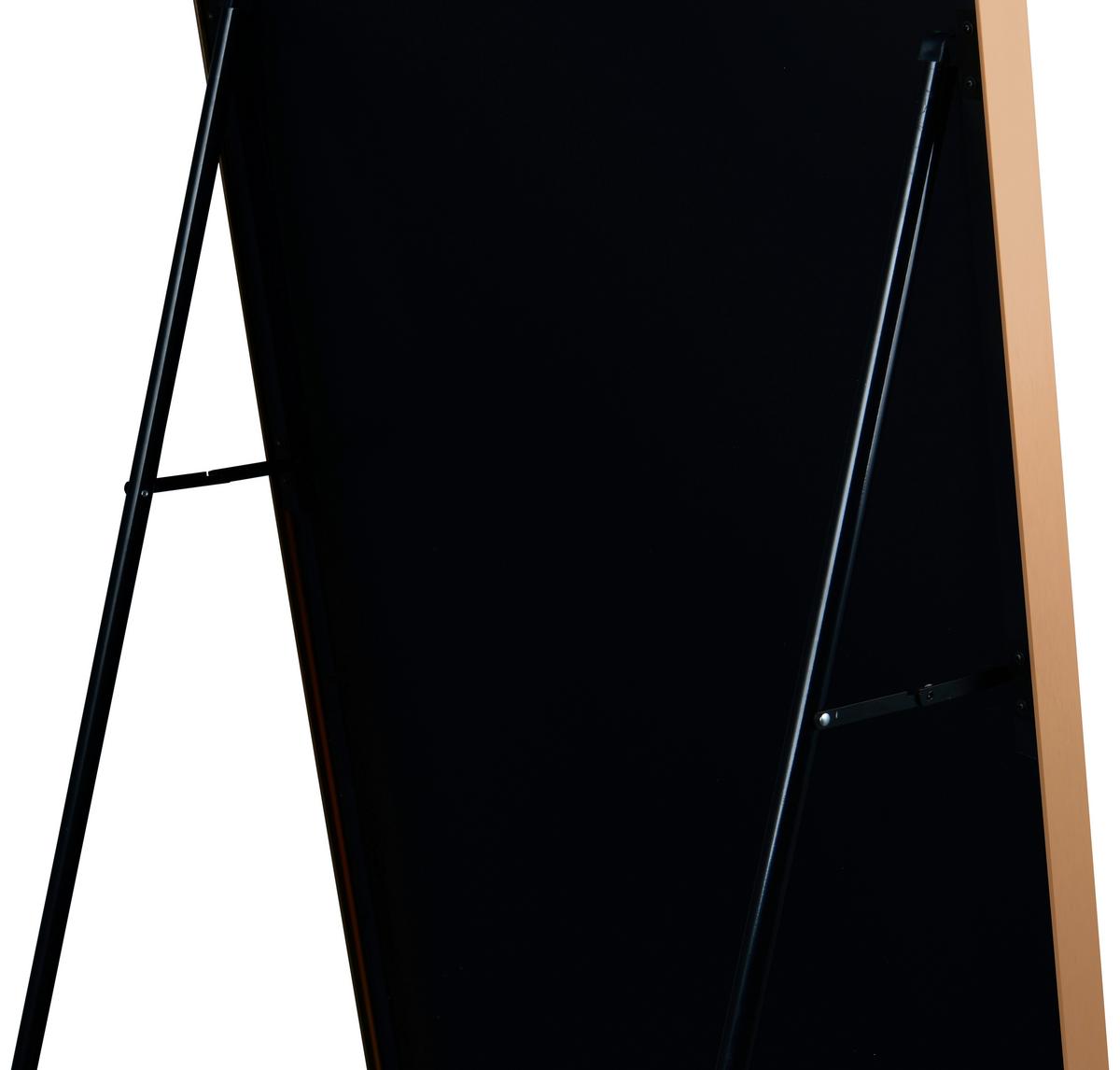 Standspiegel Britt Goldfarben ca. 70x170cm - Goldfarben, Design, Glas/Metall (70/170cm) - Mömax