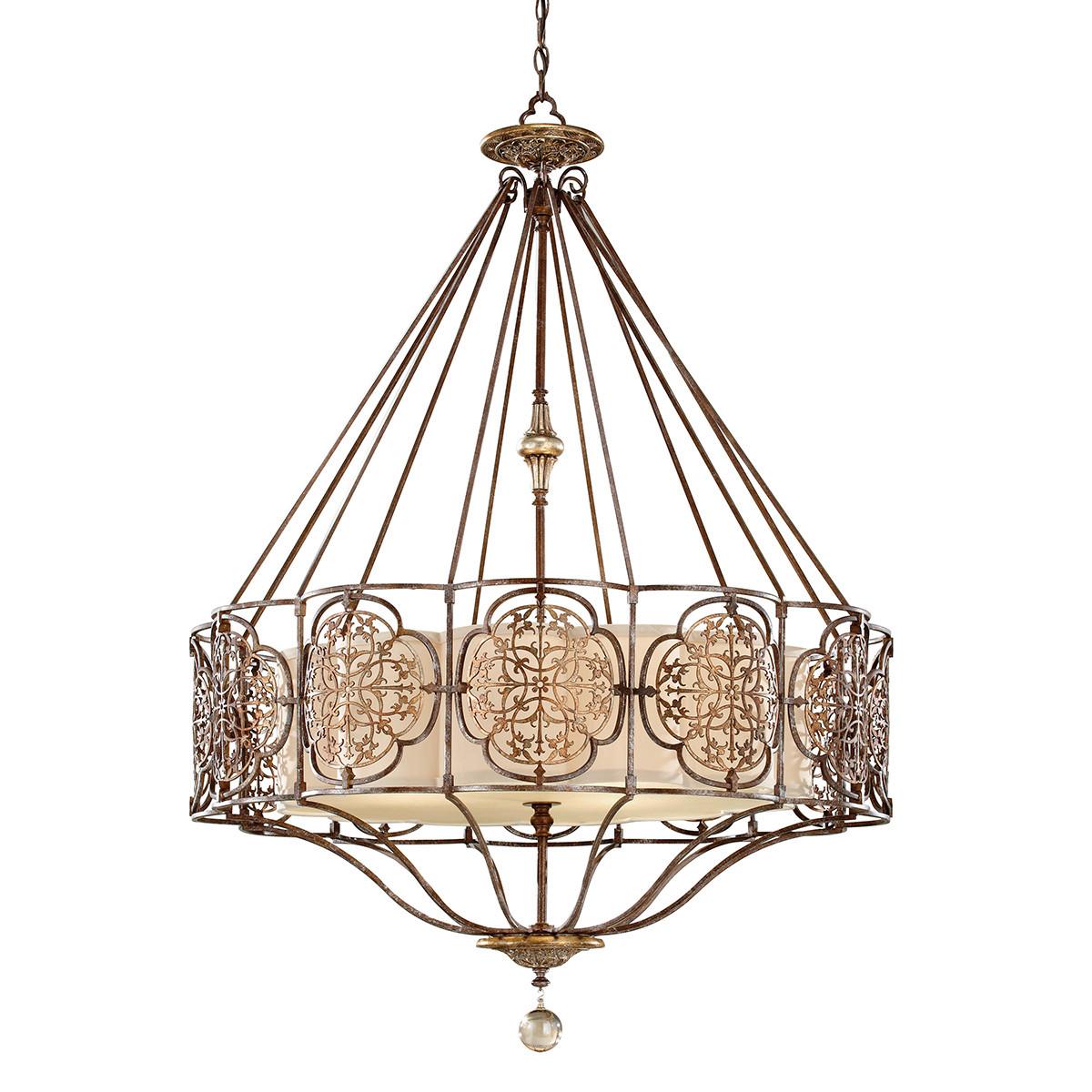 Luster Marcella Fe-Marcella4 - brončane boje, Konvencionalno, staklo/metal (81.9/123.7cm) - Elstead Lighting