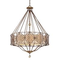 Luster Marcella Fe-Marcella4 - brončane boje, Konvencionalno, staklo/metal (81.9/123.7cm) - Elstead Lighting