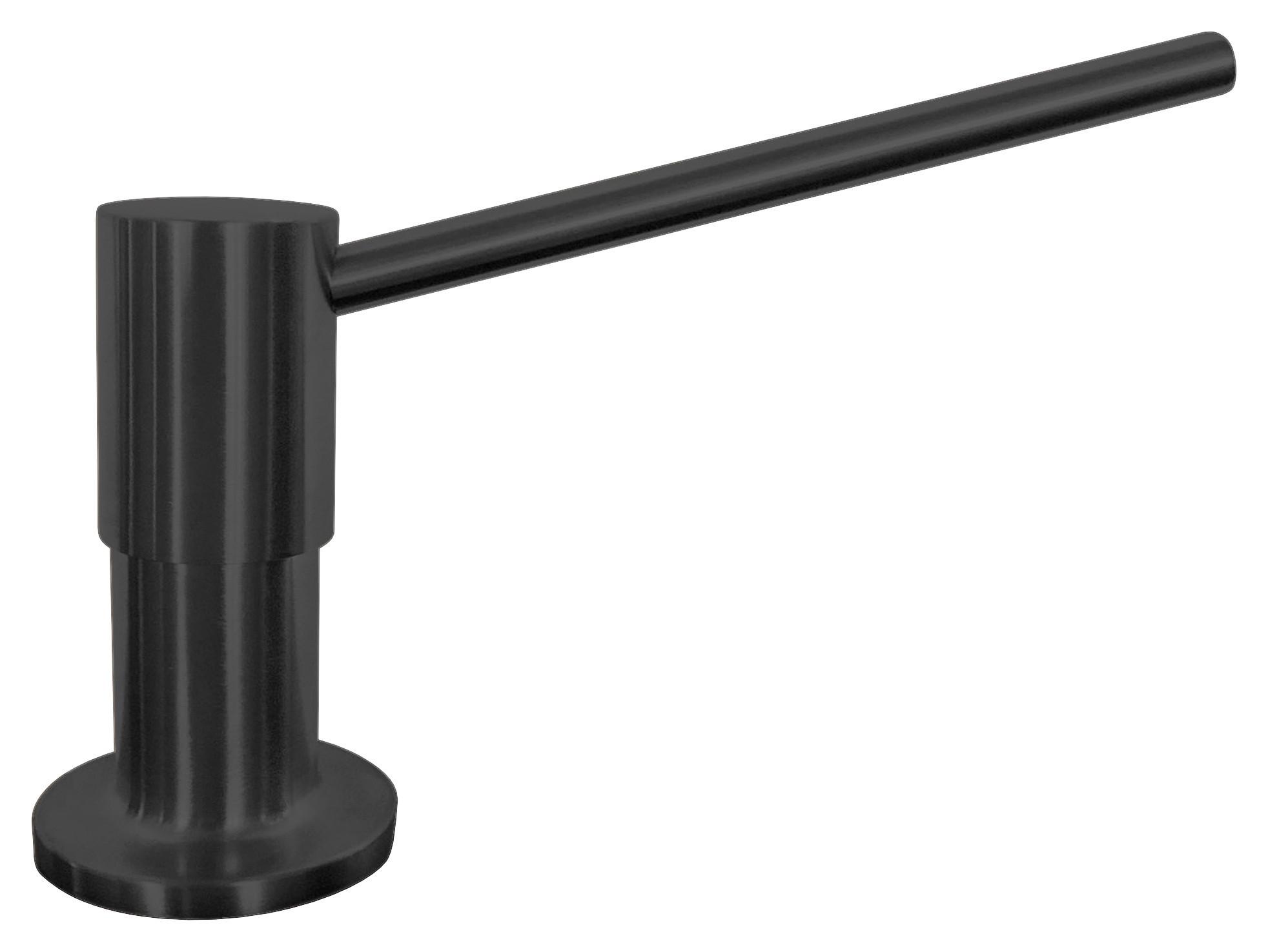 Spülmittelspender 00912 schwarz - Schwarz, Kunststoff (5,8cm) - Systemceram