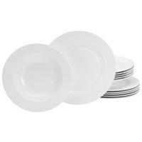 Jedilni Servis Barcelona, 12-Delni - bela, Basics, keramika - Creatable