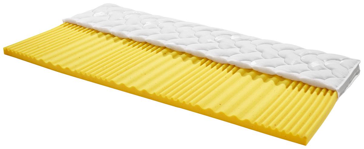 Nadmadrac Yoga - bijela, tekstil (180/200cm) - Nadana