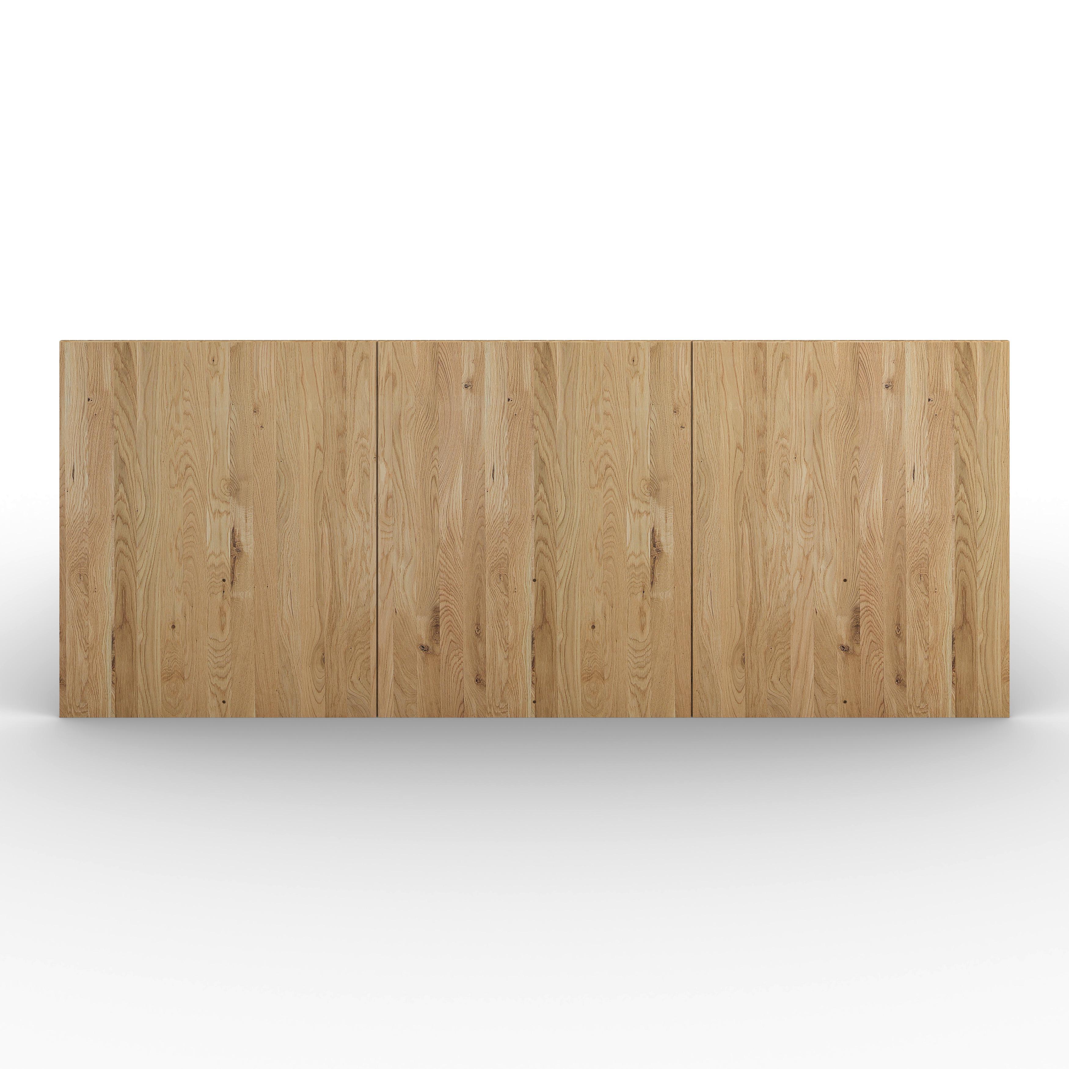 SÄNG DUNA - ekfärgad, Modern, trä (180/200cm) - Bessagi Home