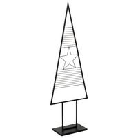 Dekobaum Karina I Schwarz - Schwarz, Basics, Metall (50/152/22cm) - Mömax