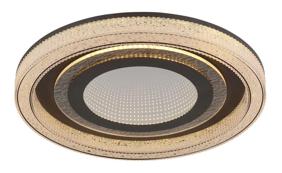 LED Mennyezeti Lámpa 48557-48 Alsuna - antracit/fehér, Basics, műanyag/fém (48/7cm) - Globo
