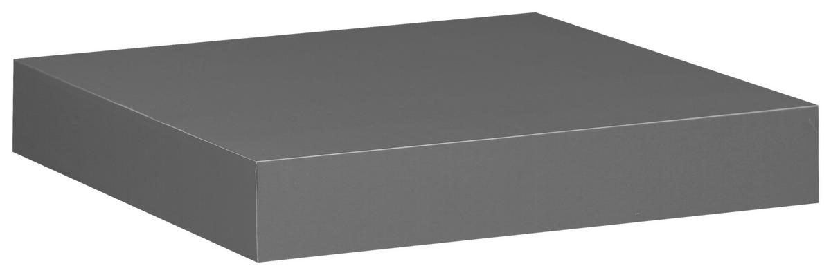 Zidna Polica Simple Antracit - antracit, Moderno, drvni materijal (23,5/3,8/23,5cm) - Modern Living