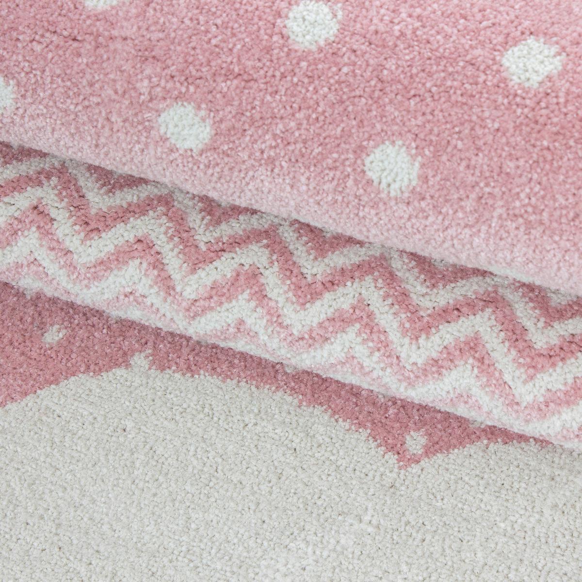 Dječji Tepih Bambi - pink, Trend, tekstil (120cm) - Ben'n'jen