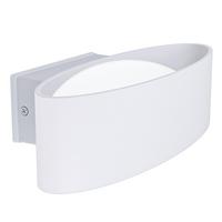 Aussenwandleuchte 98709* Chinoa - Weiss/Transparent, Design, Kunststoff/Metall (27/8/14cm) - Eglo