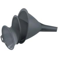 Trichterset Statement in Grau, 3er Set - Dunkelgrau, Kunststoff - Fackelmann