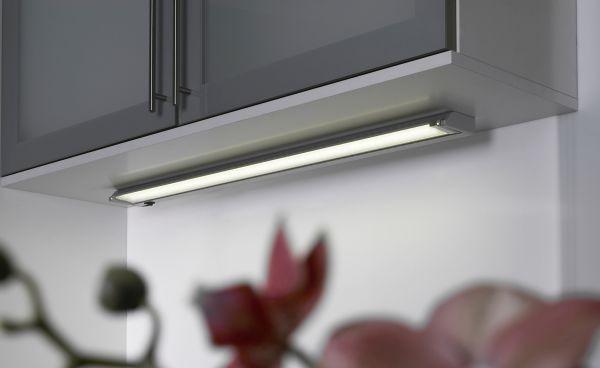 Unterbauleuchte LED Swing Pro - Alufarben, Metall (92,3/8,4/2,8cm) - Vogt