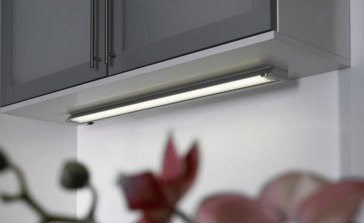 Unterbauleuchte LED Swing Pro - Alufarben, Metall (92,3/8,4/2,8cm) - Vogt