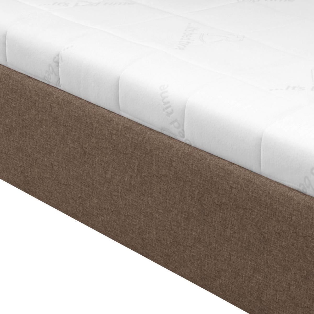 Tapecirani Krevet Stilo - bijela/boje kroma, drvo/tekstil (140/200cm)