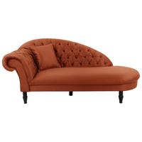 Damski Ležaj Cupido - boje hrđe/crna, Design, tekstil/drvo (216/91/103cm) - Mömax
