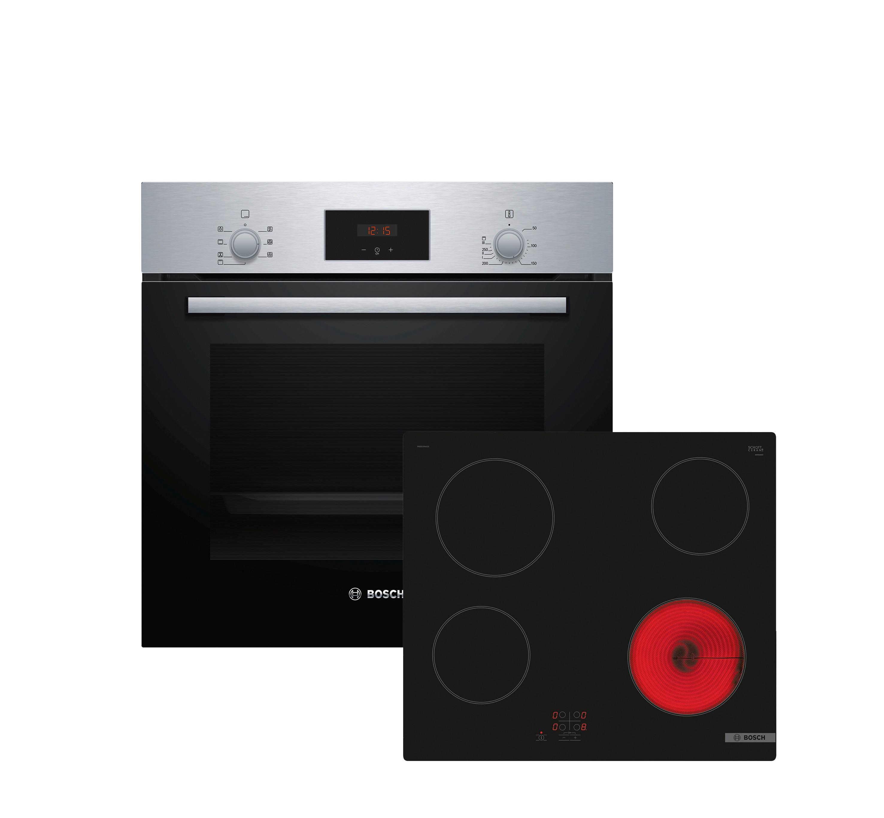 Backofenset HBD231BR61 - Edelstahlfarben, MODERN (59,4/59,5/54,8cm) - Bosch