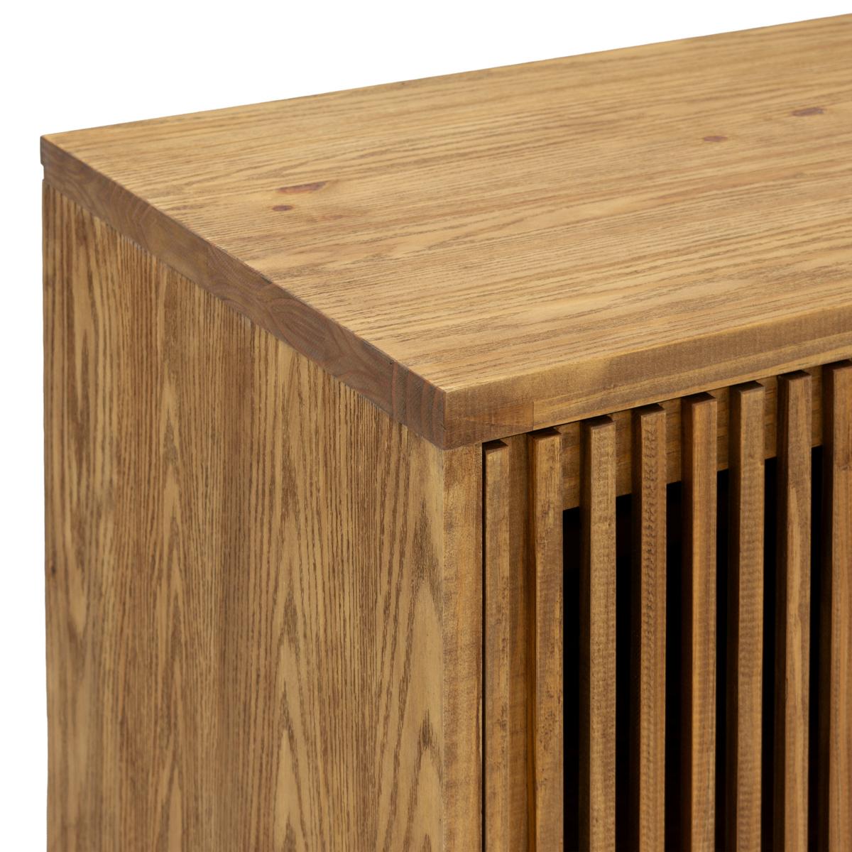 KOMODA SZEROKA EQUATORIA - kolor dębowy, Modern, materiał drewnopochodny/drewno (182/84/50cm) - MID.YOU