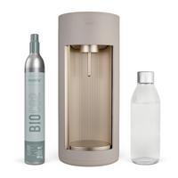 SATURATOR EUR-GL004F-CL-EU GLASSY - kremowy, Basics, materiał drewnopochodny/tworzywo sztuczne (18.8/44.4cm) - mysoda