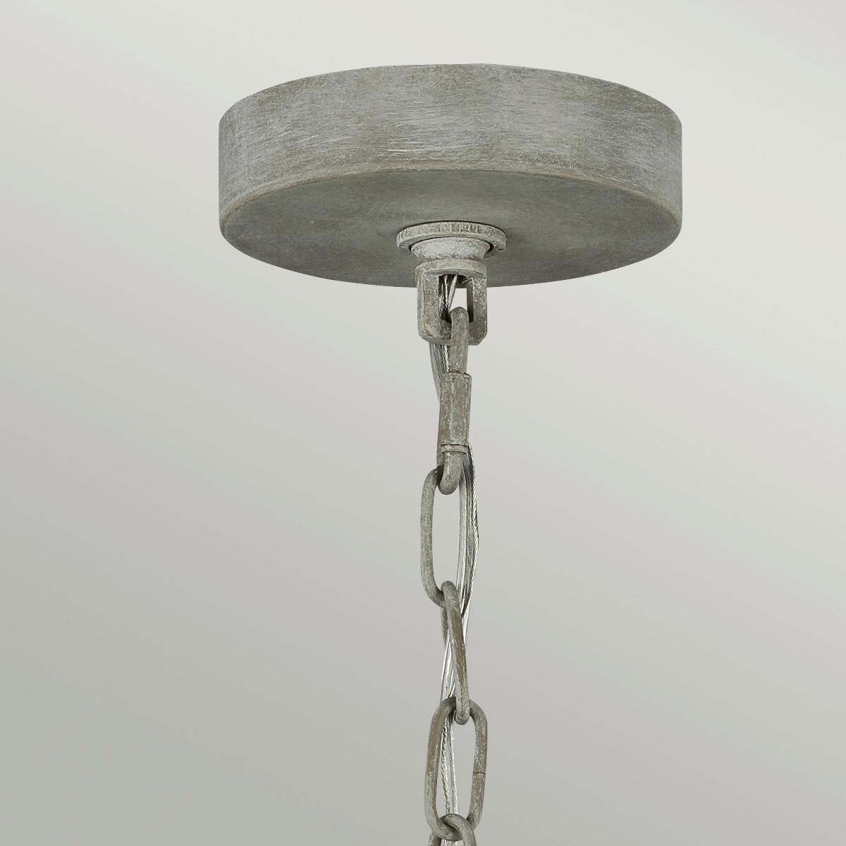 Luster Maryville Fe-Maryville9 - svijetlo siva, Konvencionalno, drvo/metal (81.3/93.4cm) - Elstead Lighting