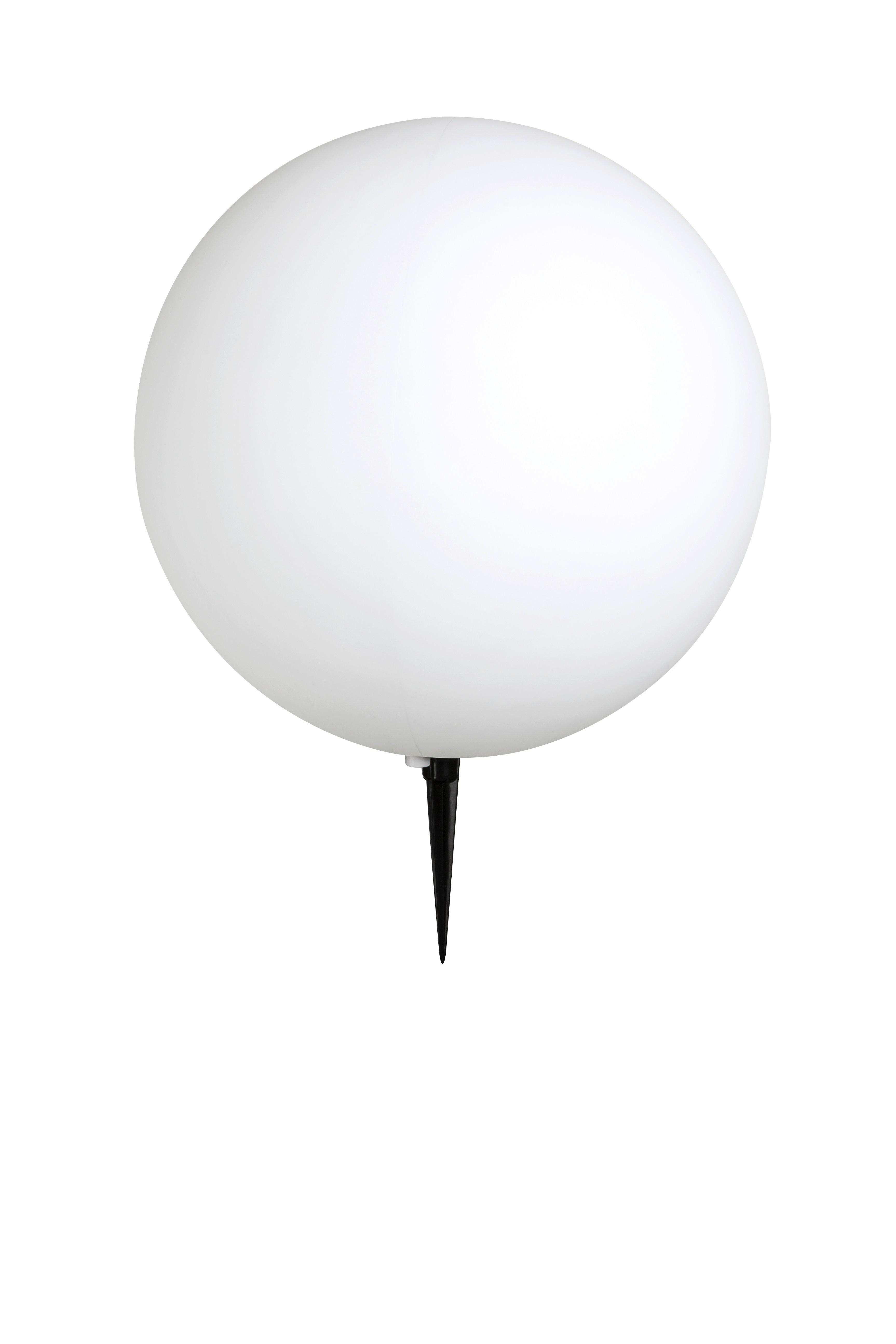 AUSSENSTEHLEUCHTE 31776 TOULA - Weiss/Schwarz, Design, Kunststoff (40/56cm) - Globo