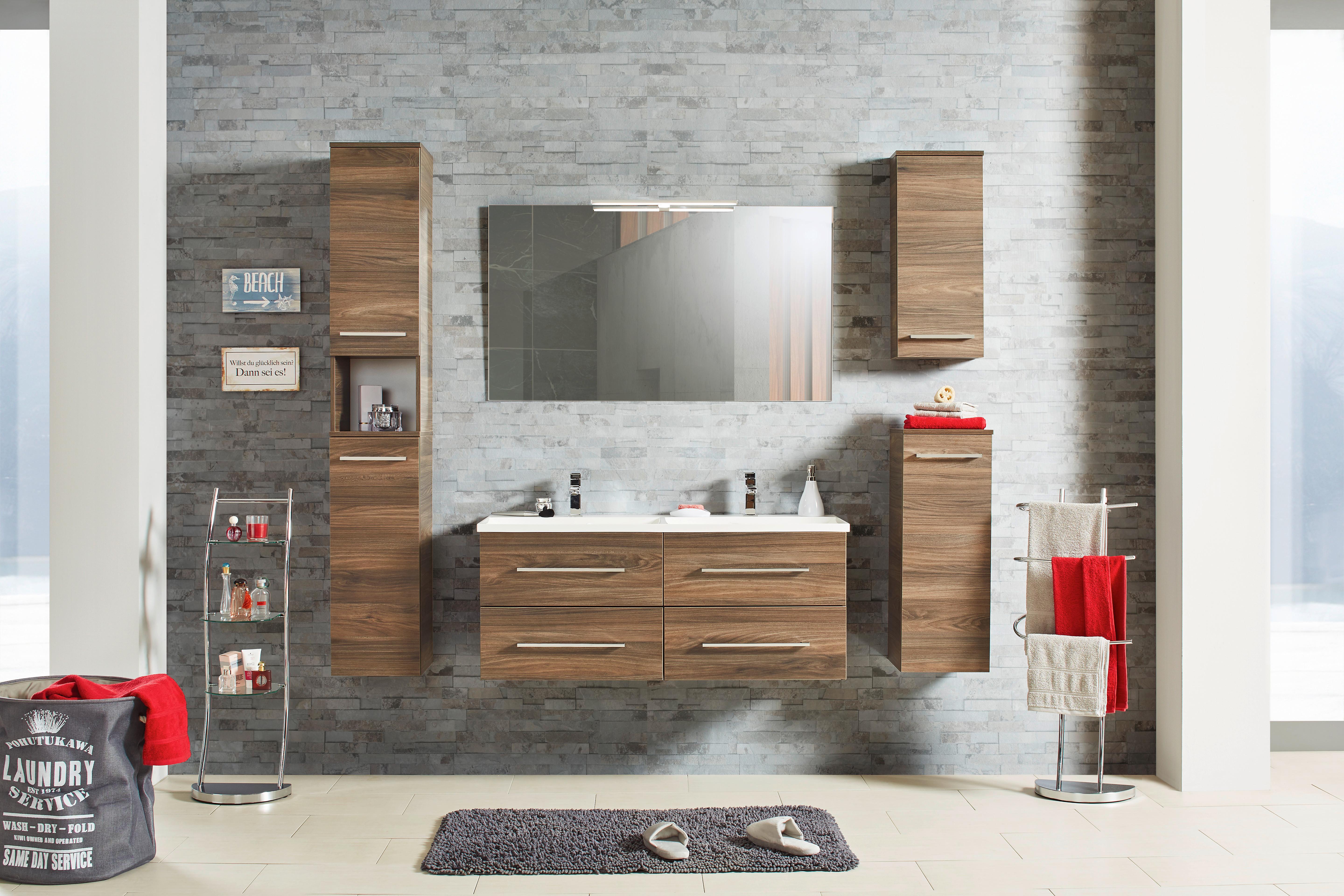 Wäschetonne Laundry 5 in Grau - Weiß/Grau, LIFESTYLE, Textil (42/54cm) - Mömax