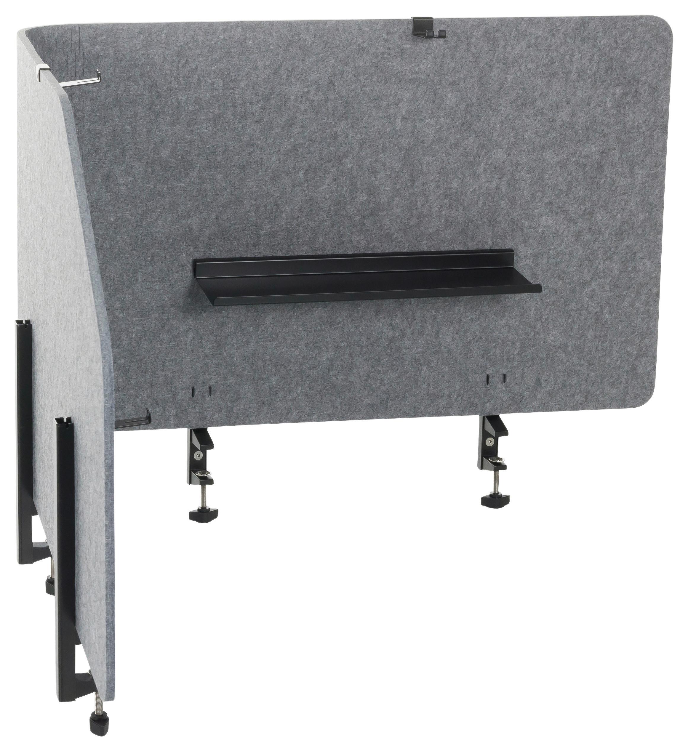 Pregradna Stena Flexmiut T Top, Siva - siva, Basics, kovina/umetna masa (160/50/1cm) - MID.YOU