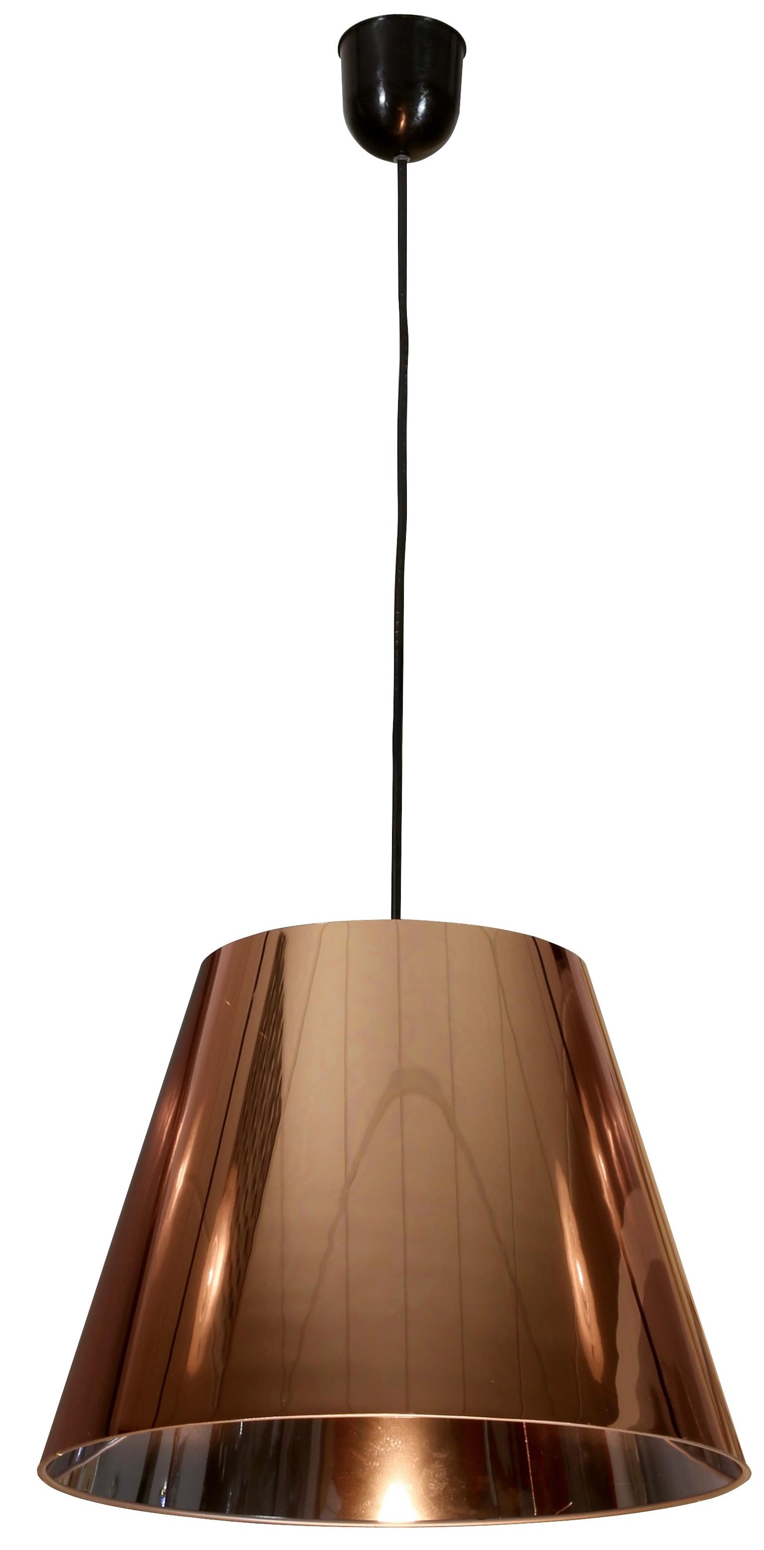 Viseća Svjetiljka Platino - bakrene boje, Design, metal (35/35/100cm)