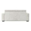 3-SITS SOFFA LIAM - vit/svart, Modern, trä/textil (210/84/90cm) - Bessagi Home