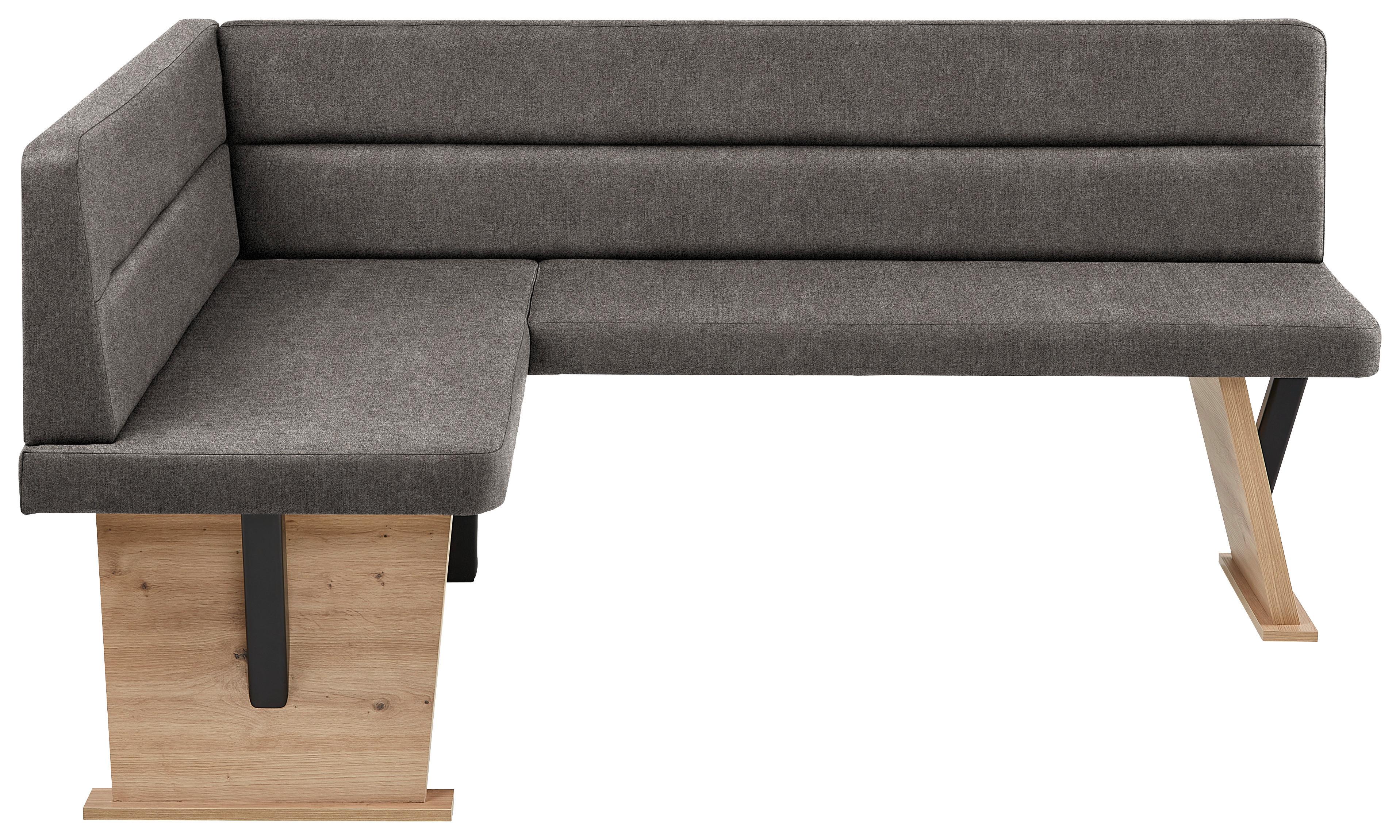 Eckbank in Eiche Artisan/Braun online kaufen mömax