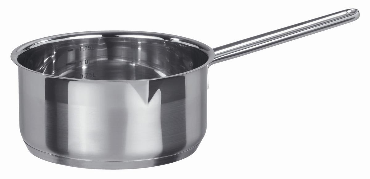 Set Posod Mirage, 5-Delni - barve nerjavečega jekla/prozorno, Basics, kovina/steklo - GSW