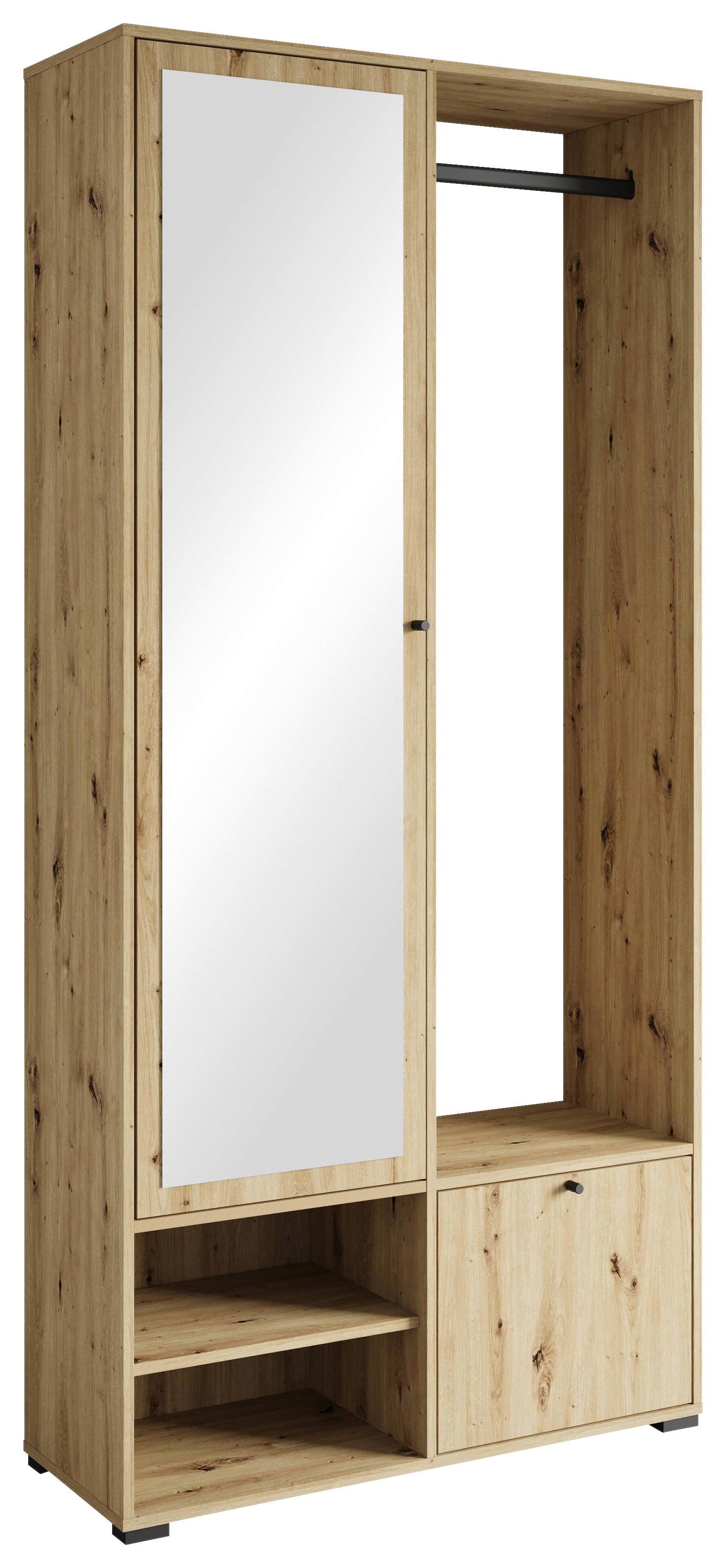 Predsoba Dino, Barva Hrasta - hrast artisan, Trend, leseni material (90/190/33cm) - MID.YOU