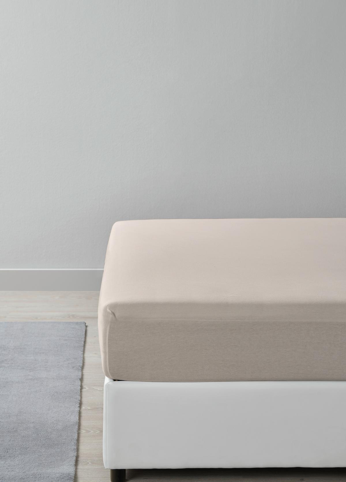 Napenjalna Rjuha Basic - rjavosiva, Moderno, tekstil (140/200cm) - Modern Living