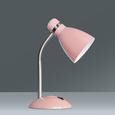 Tischleuchte Elif, max. 60 Watt - Altrosa, ROMANTIK / LANDHAUS, Metall (35cm)