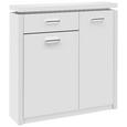 Dulap Pentru Pantofi Dario - alb, Modern, compozit lemnos (102/107/29cm) - Mömax modern living Dulap Pentru Pantofi Dario - alb, Modern, compozit lemnos (102/107/29cm) - Mömax modern living