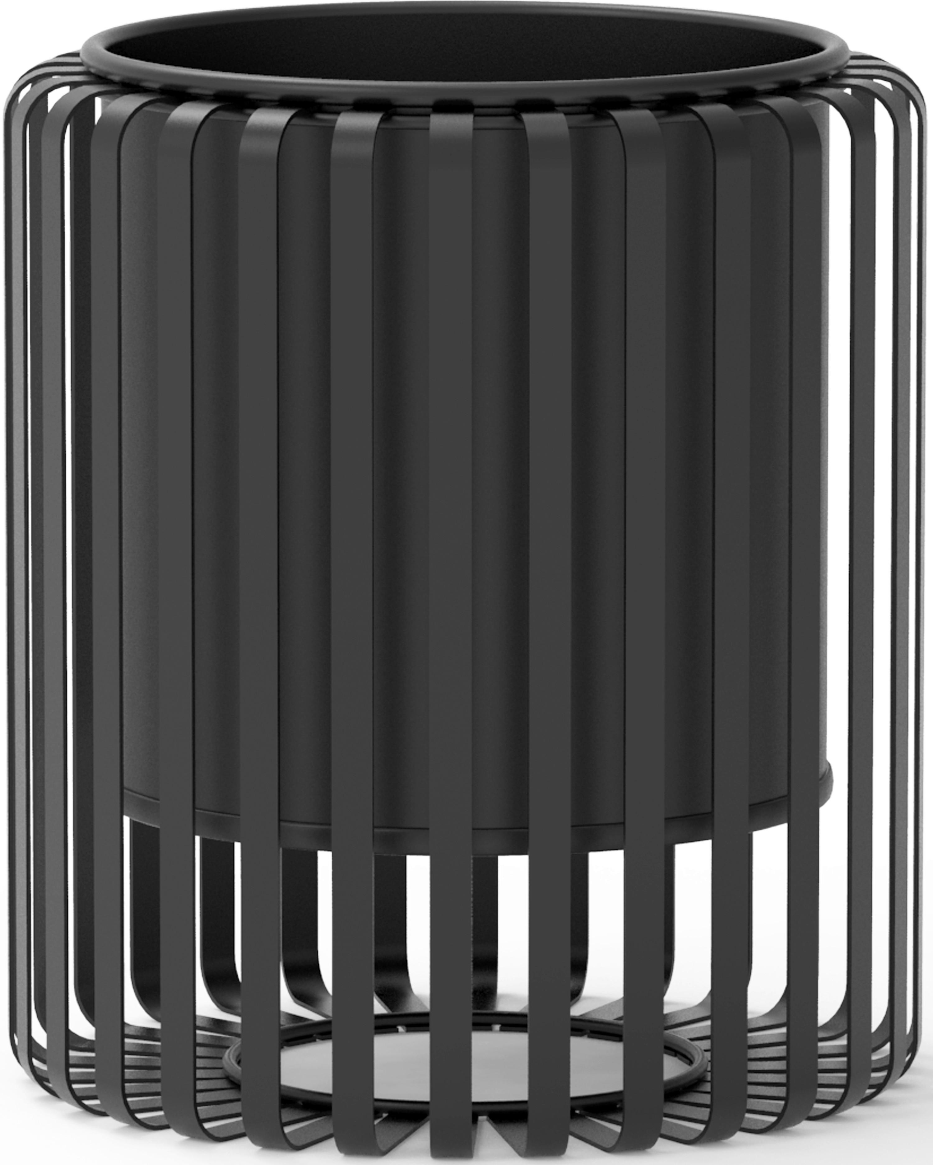 PFLANZTOPF RIO - Schwarz, Metall (19,5/20,03cm) - Mömax