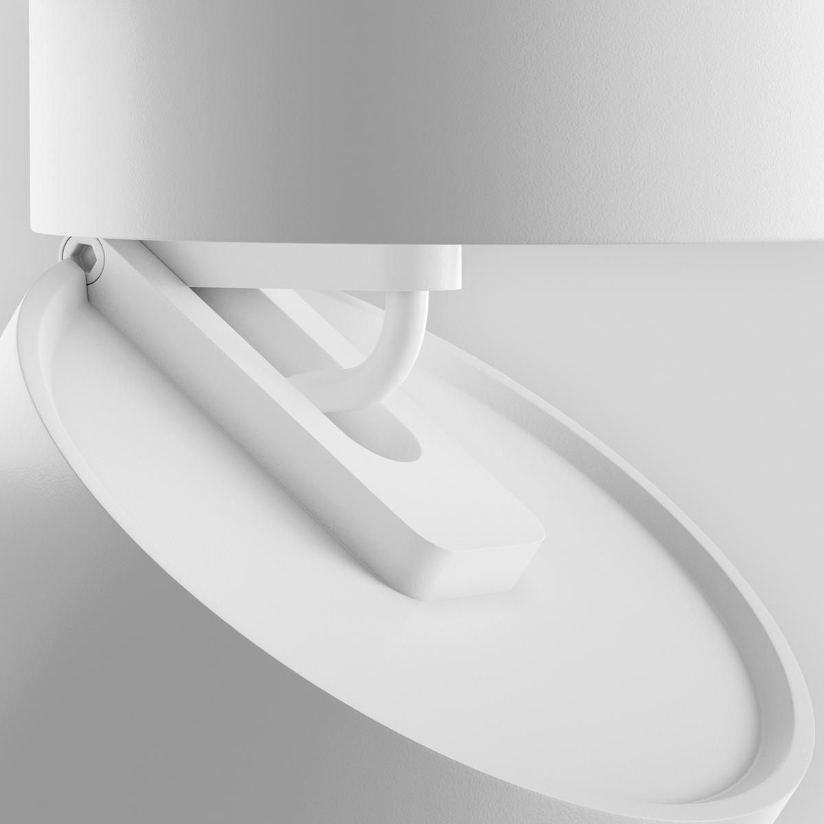 Deckenleuchte Onda Weiß max. 12 Watt - Weiß, Basics, Metall (8,5/8/8,5cm) - MAYTONI