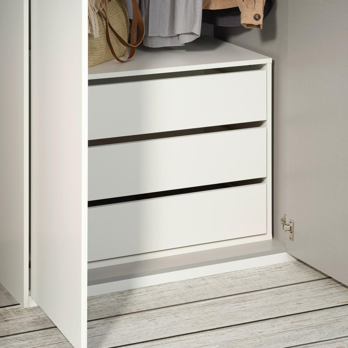 ZESTAW SZUFLAD UNIVERSAL II - biały, Konventionell, materiał drewnopochodny (70/61/44cm) - Mömax